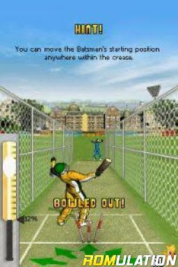 Shane Watson's PowerPlay Cricket 2011  for NDS screenshot