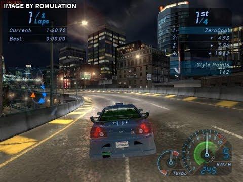 Need for Speed - Underground (USA) Sony PlayStation 2 (PS2) ROM ...