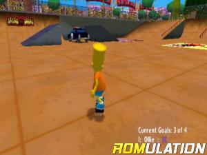 Simpsons, The - Skateboarding for PS2 screenshot