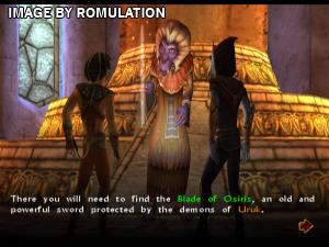 Sphinx and the Cursed Mummy for PS2 screenshot