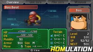 Super Robot Taisen A Portable for PSP screenshot