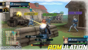 Valkyria Chronicles II for PSP screenshot