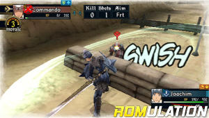 Valkyria Chronicles II for PSP screenshot