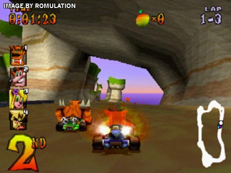 crash team racing ps1 iso how to