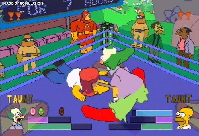 The simpsons wrestling download video