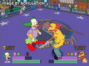 Simpsons Wrestling for PSX screenshot