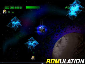 Asteroids 3D for PSX screenshot