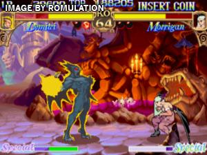 Darkstalkers - The Night Warriors for PSX screenshot