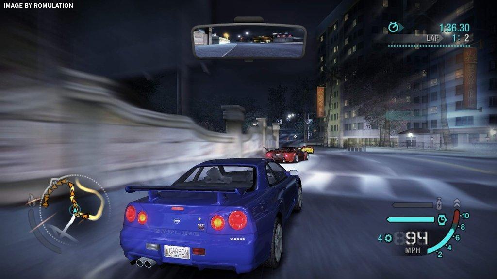 need for speed carbon 2 player