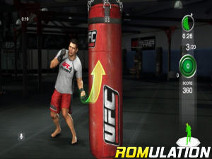 UFC Personal Trainer for Wii screenshot